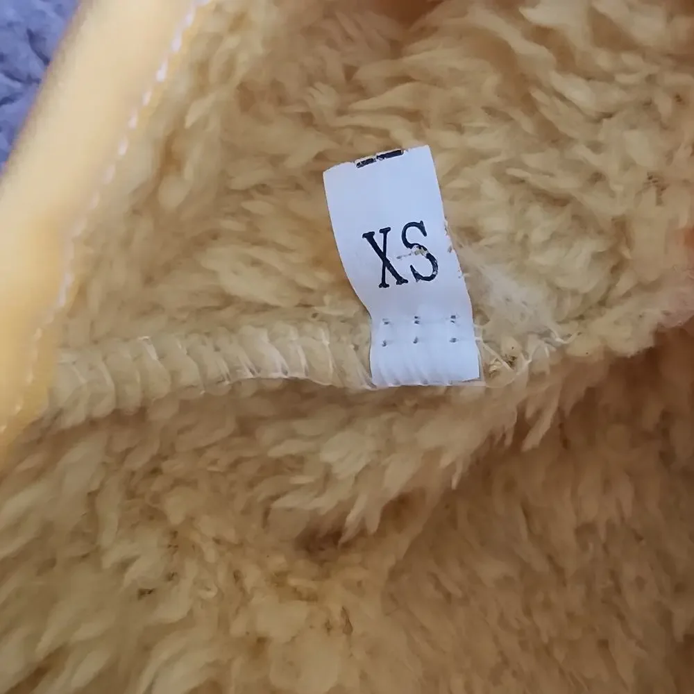 Fuzzy Dog clothes size XXS/XS one with hood
